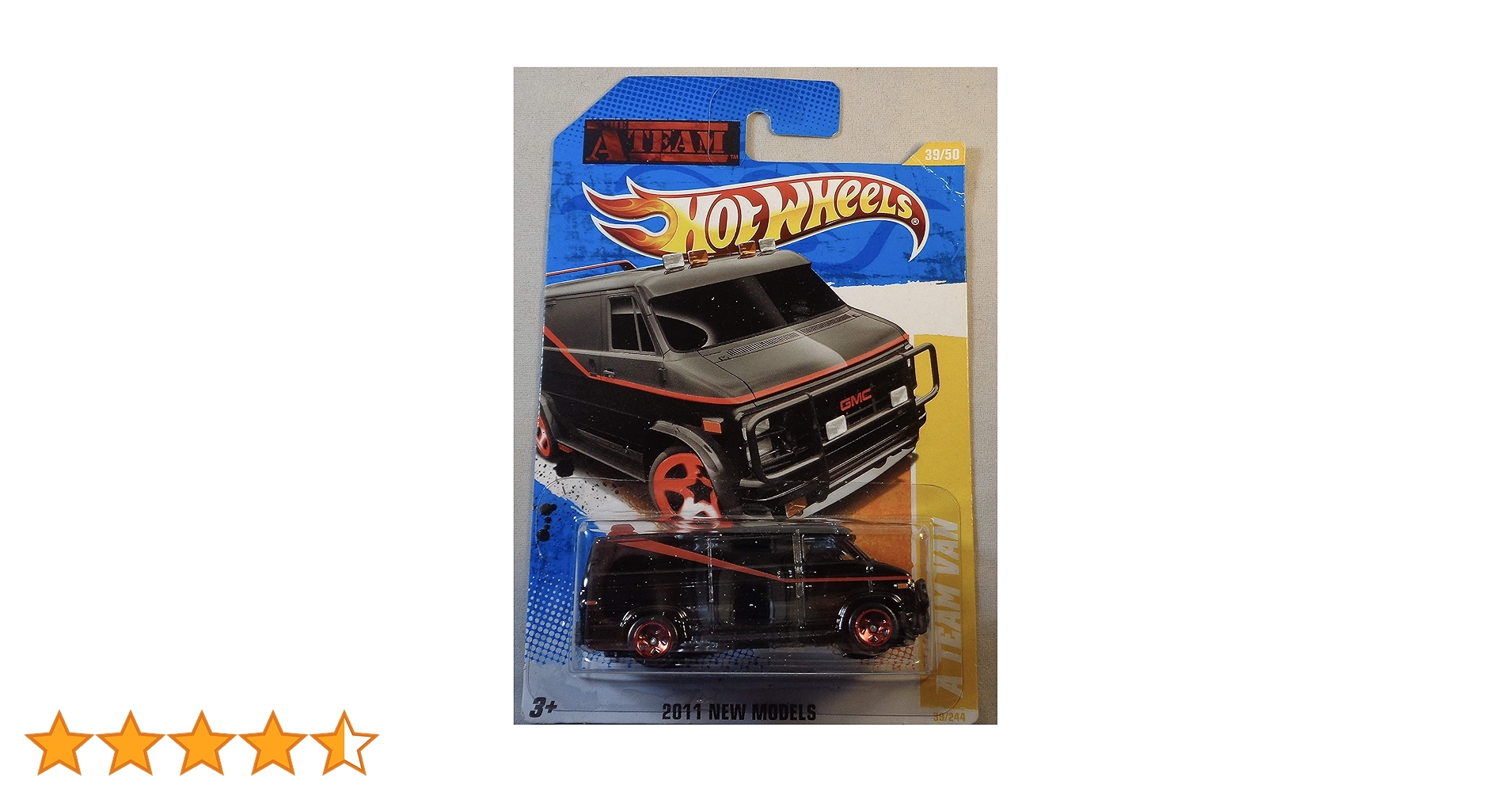 Hot Wheels 2011 A Team Van Black #39/244 : Amazon.com.au: Toys & Games